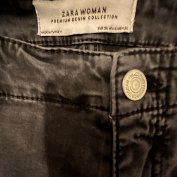 ZARA Premium Denim Jeans Skinny SZ 4 - Picture 4 of 5